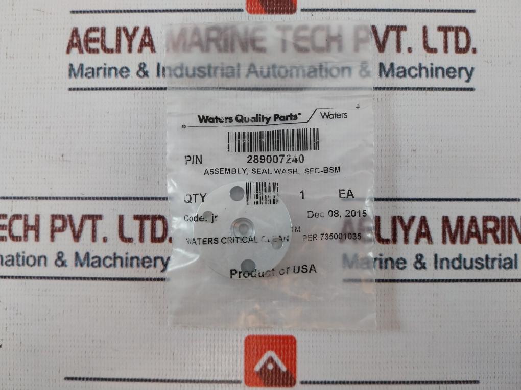 Waters 289007240 Assembly, Seal Wash, Sfc-bsm