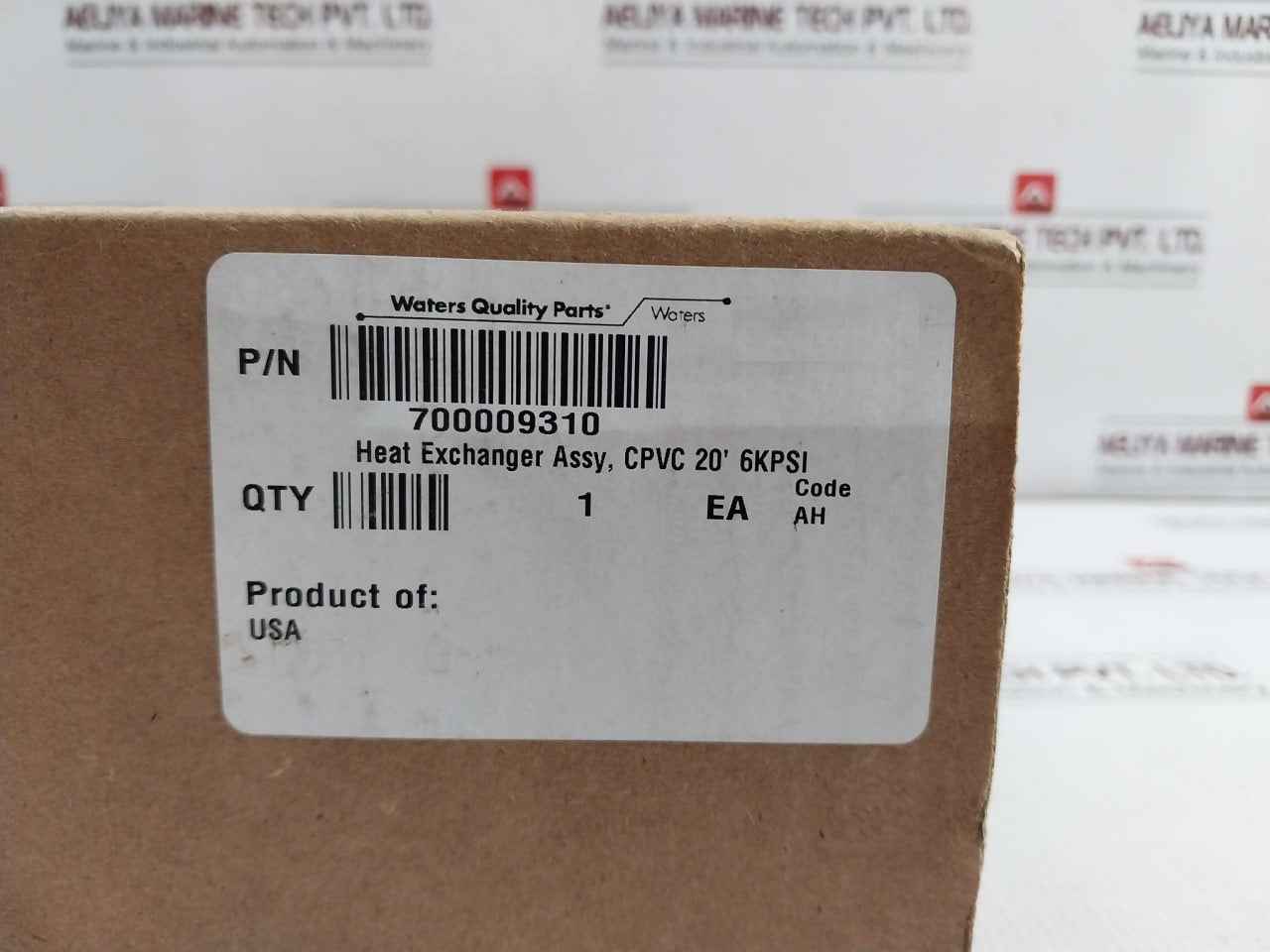 Waters 289008025 Heat Exchanger Assembly W/ Nsf Corrosive Waste Drain Fitting