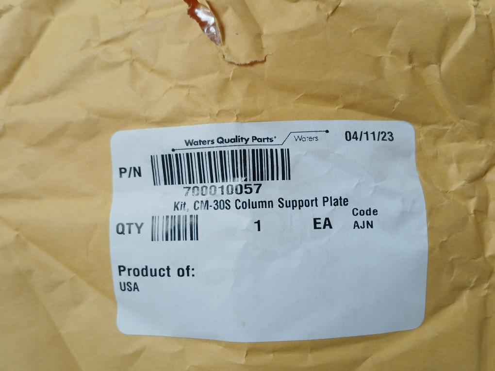 Waters 400006758 Column Mounting Plate 700010057