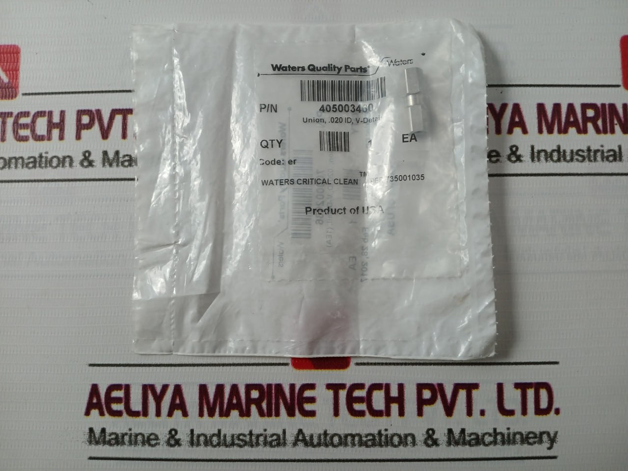 Waters 405003460 Stainless Steel Poppet Check Valve 700002636