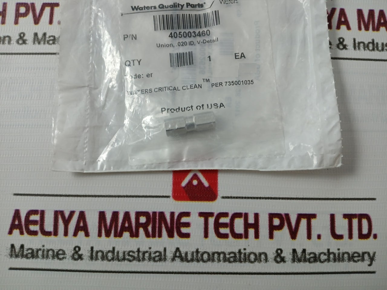 Waters 405003460 Stainless Steel Poppet Check Valve 700002636