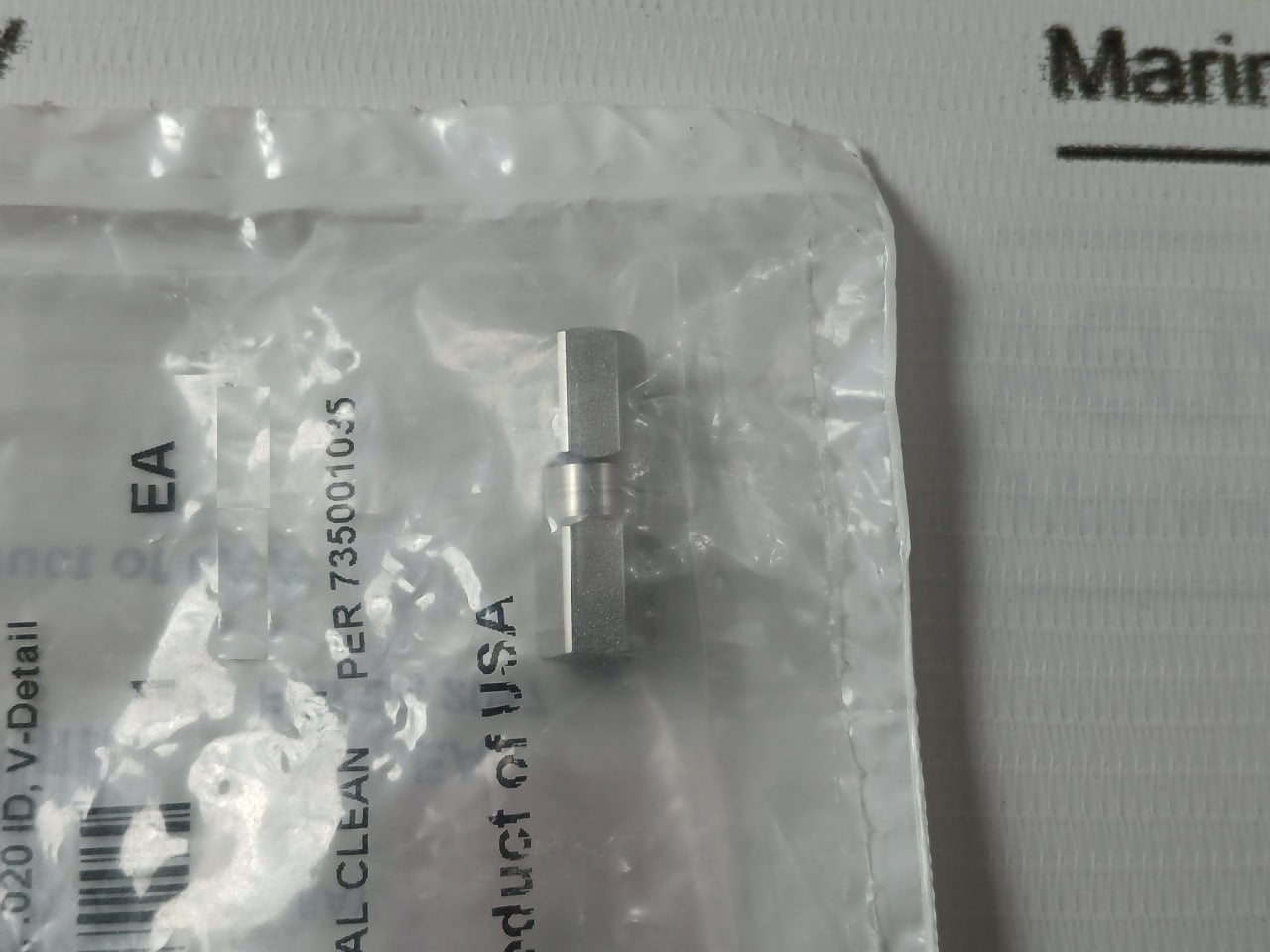 Waters 405003460 Stainless Steel Poppet Check Valve 700002636