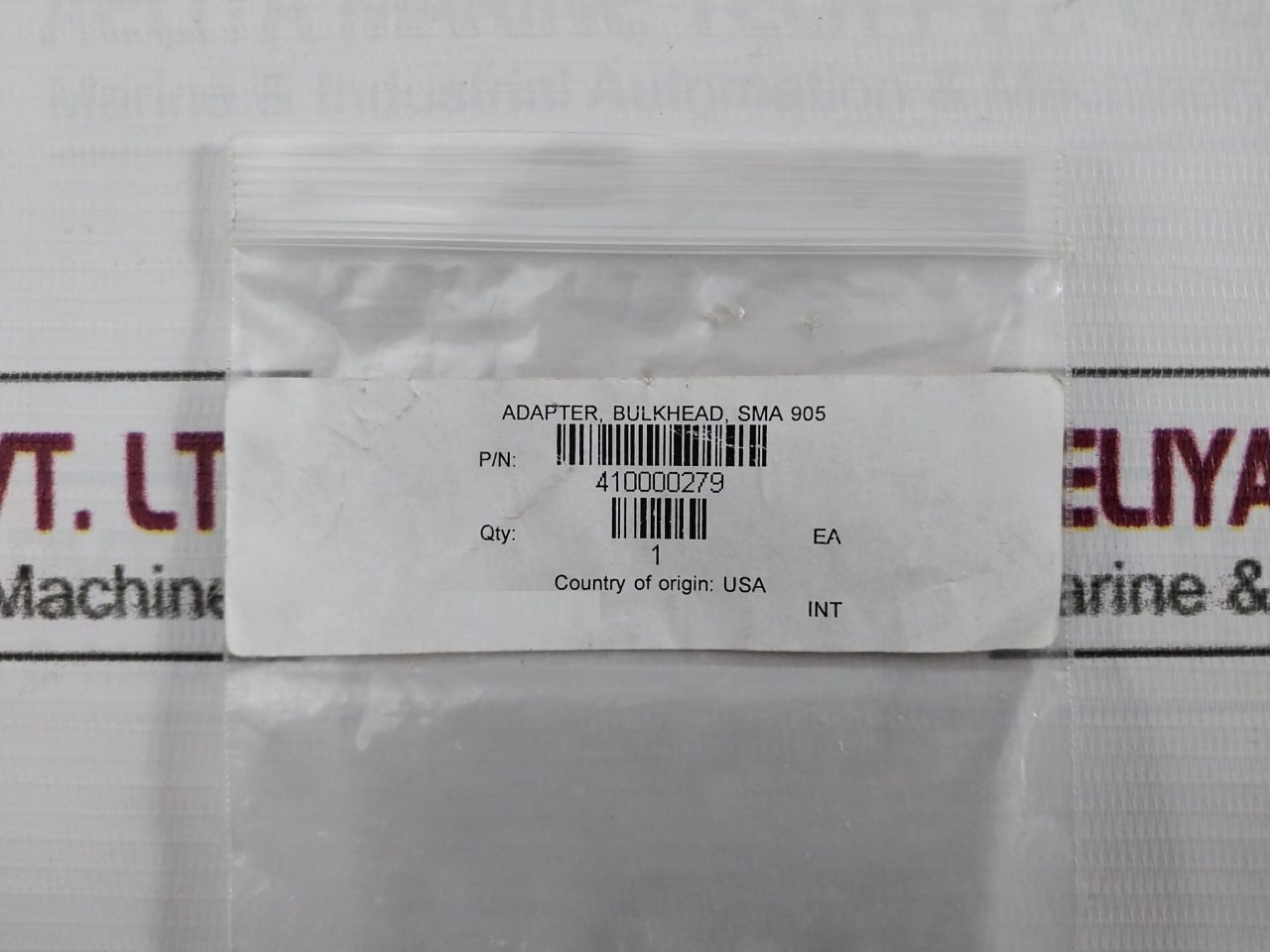 Waters 410000279 Optical Fiber Adapter Sma 905