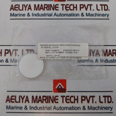 Waters 425000231 Affix to Upper Left Side of Instrument Rev: D