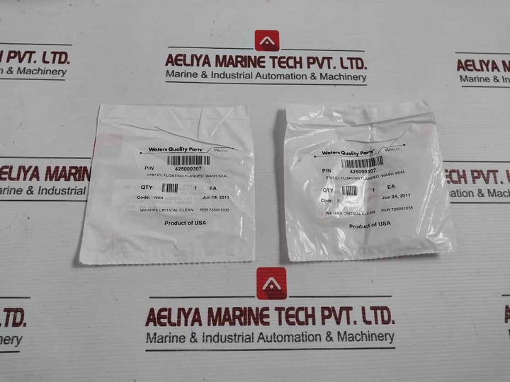 Waters 425000307 Plunger Rod Sealing Ring Rev. H