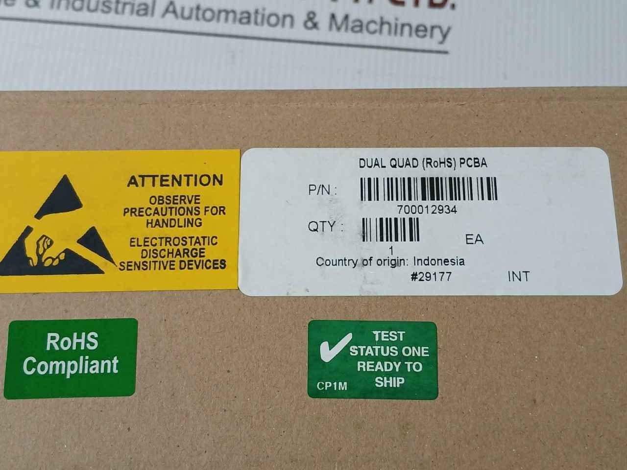 Waters 4258253dc1 Dual Qaud Pcb Assembly 700012934 24vdc 3a