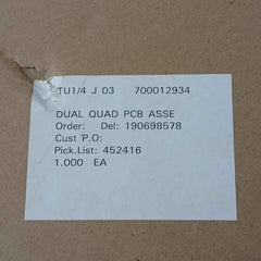 Waters 4258253dc1 Dual Qaud Pcb Assembly 700012934 24vdc 3a