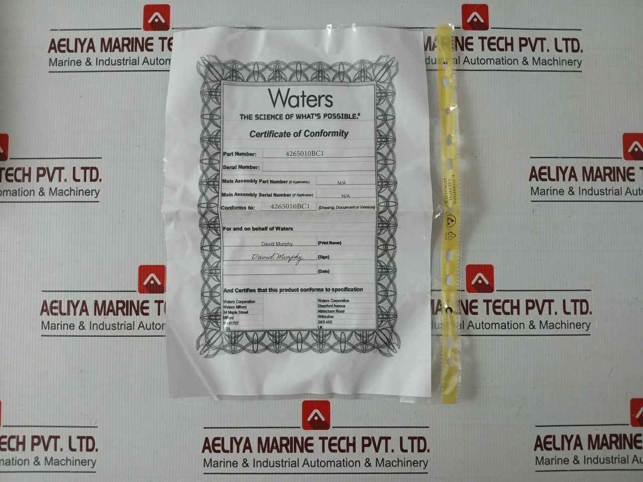 Waters 4265010bc1 Coaxial Plc Interface Cable 1 Meter