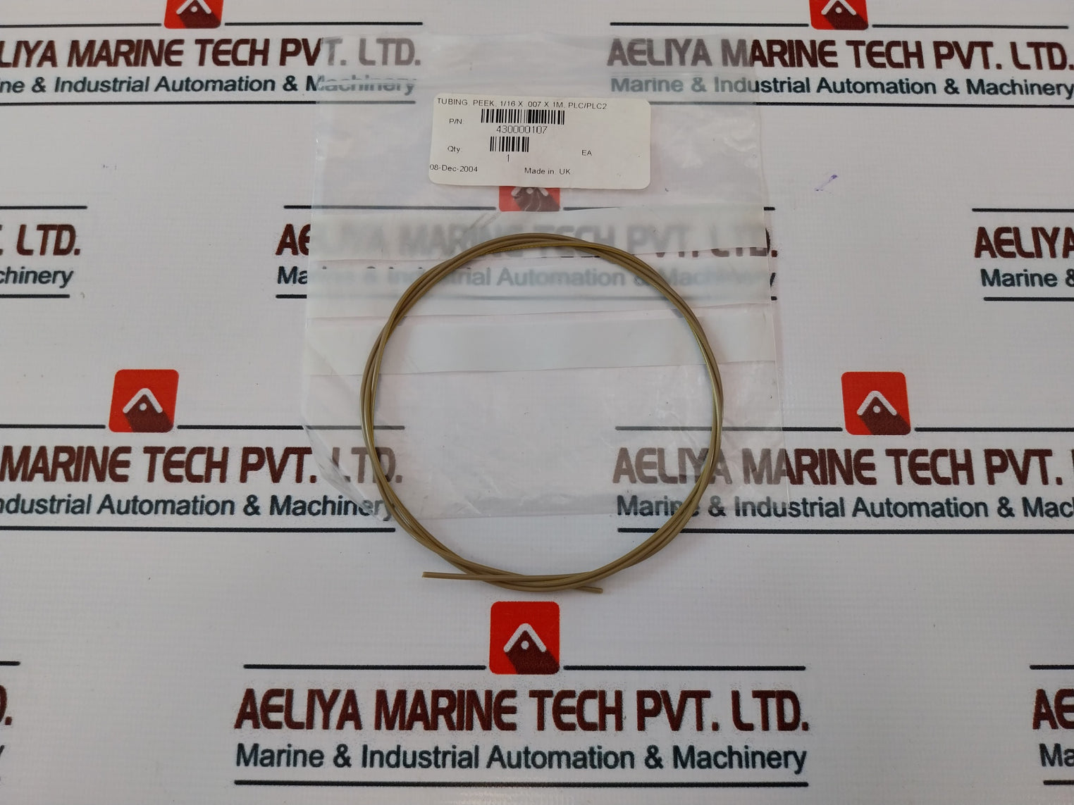 Waters 430000107 Peek Tubing 1/16 X .007 X 1M