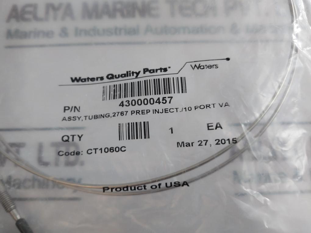 Waters 430000457 Analytical Injection Tubing Assembly Code: Ct1060C