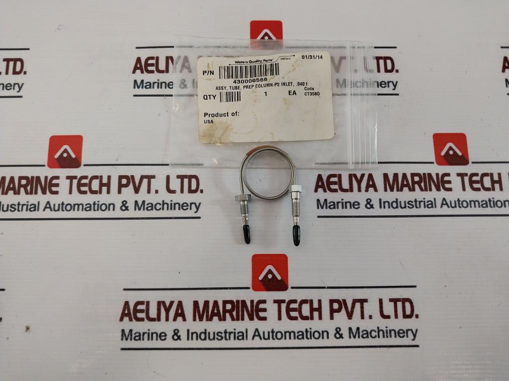 Waters 430000566 Prep Column P2 Inlet Tube Assy .040 I