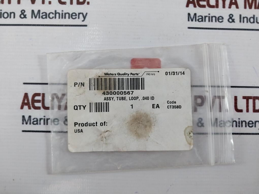 Waters 430000567 Assy Tube Loop Code: Ct358D