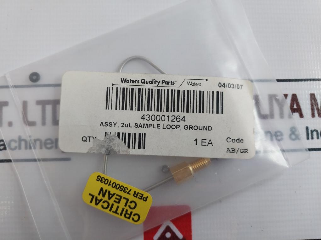 Waters 430001264, 2Ul Uplc Sample Loop, Ground Code Ab/Gr