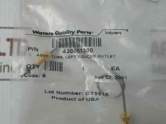 Waters 430001300 Left X-ducer Outlet Tube Assy