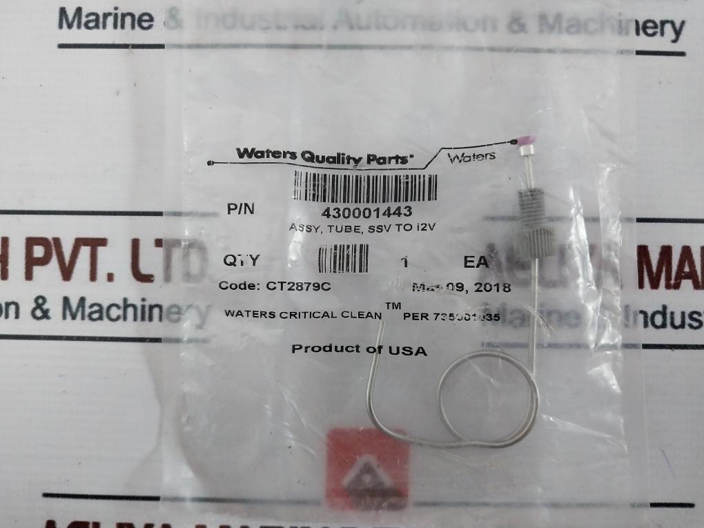 Waters 430001443 Tubing Assy Ssv To I2V, Code: Ct2879C