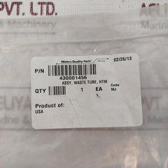 Waters 430001456 Waste Tube Assy