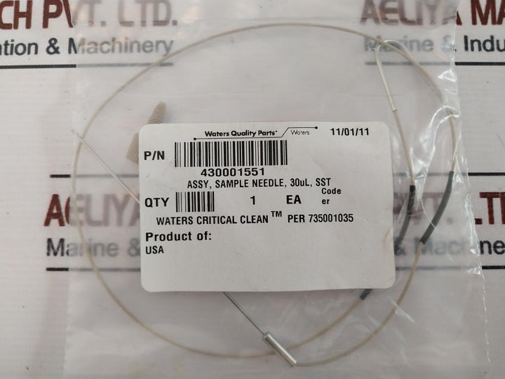 Waters 430001551 Assy Sample Needle Sst