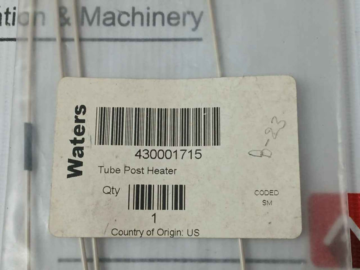 Waters 430001715 Tube Post Heater Set
