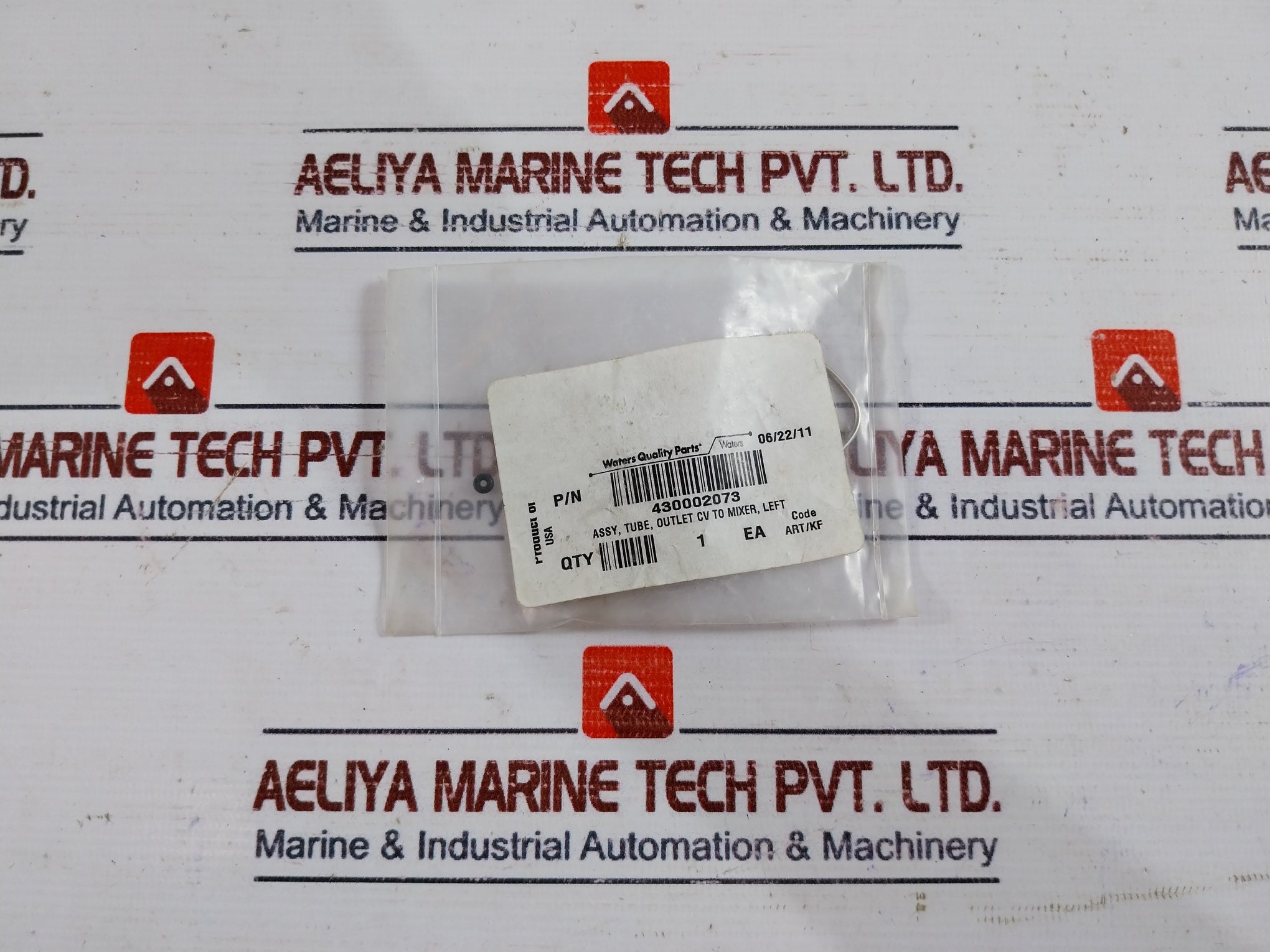 Waters 430002073 Tubing Assembly Left Oultlet CV to Mixer