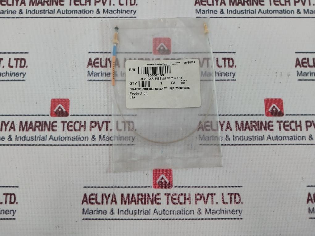 Waters 430002153 MM Cap Tubing Assembly