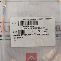 Waters 430002153 MM Cap Tubing Assembly