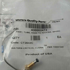 Waters 430002472 Head To Transducer Assy