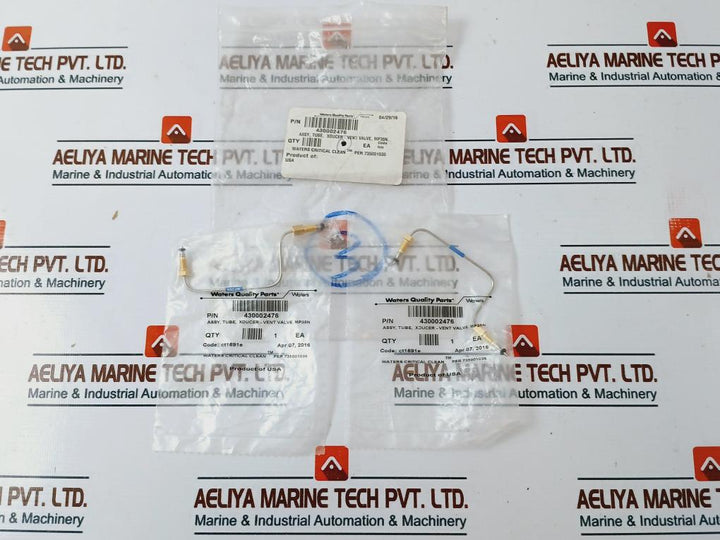 Waters 430002476 Mp35N Xducer-vent Valve Tube Assy Code: Hm/Ct1691E