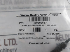 Waters 430002657 Welded Tubing Assembly Code: Ct2202L