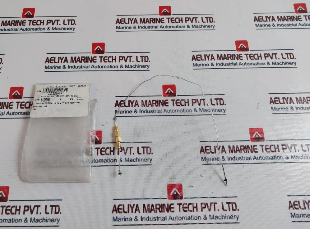 Waters 430002996 Welded Tube Assembly Sst 007 X 14.5 Lg Ct970M