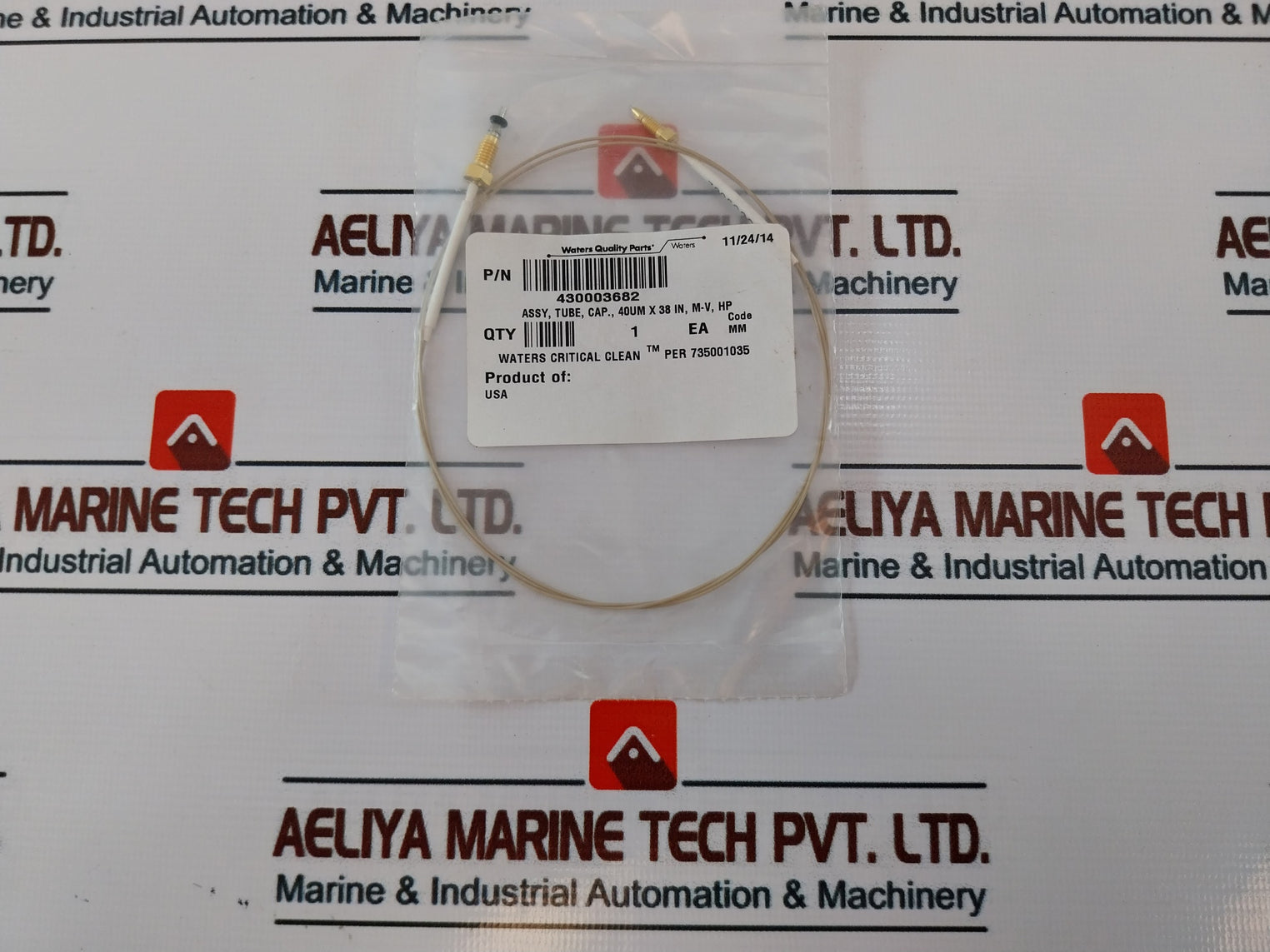 Waters 430003682 40Um X 38 In M-v Hp Capillary Tube Assy M-v Hp 735001035