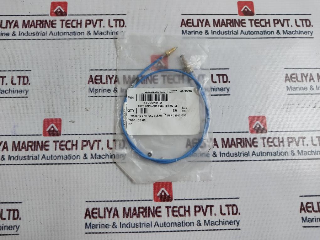 Waters 430004012 Ism Outlet Capillary Tube Assy