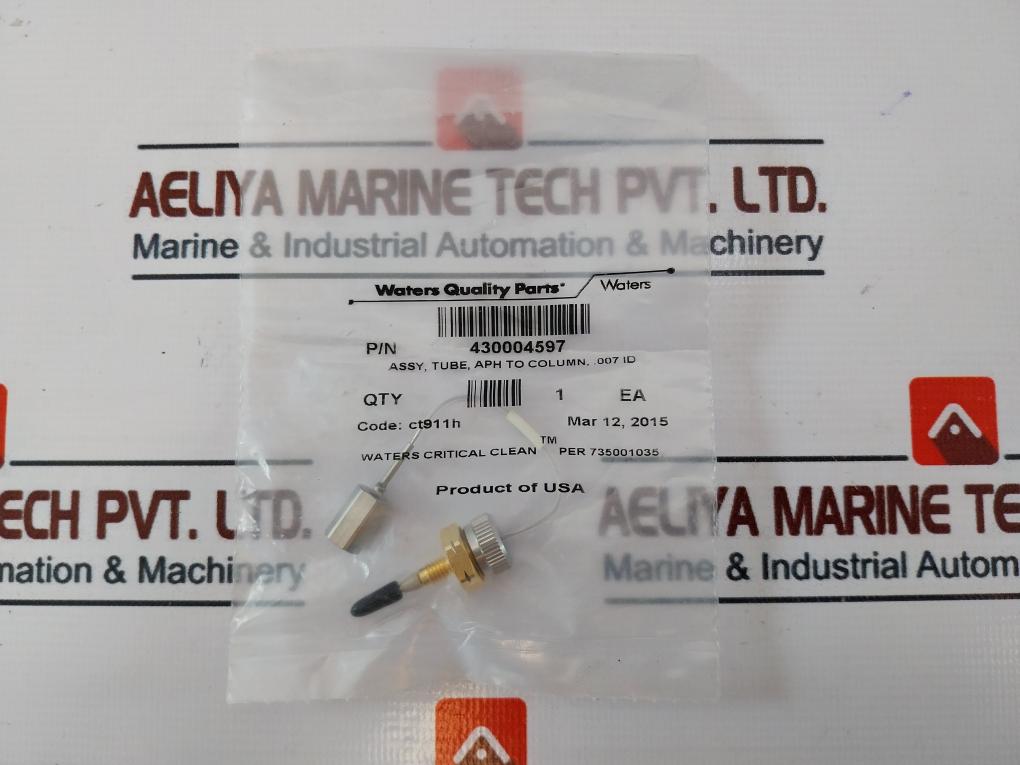 Waters 430004597 Tubing Assembly Aph To Column, .007 Id