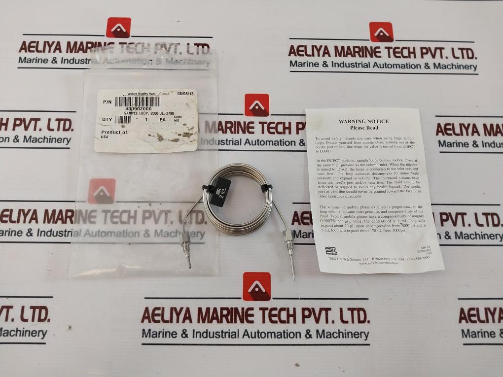 Waters 430902000 Sample Loop 2000 Ul
