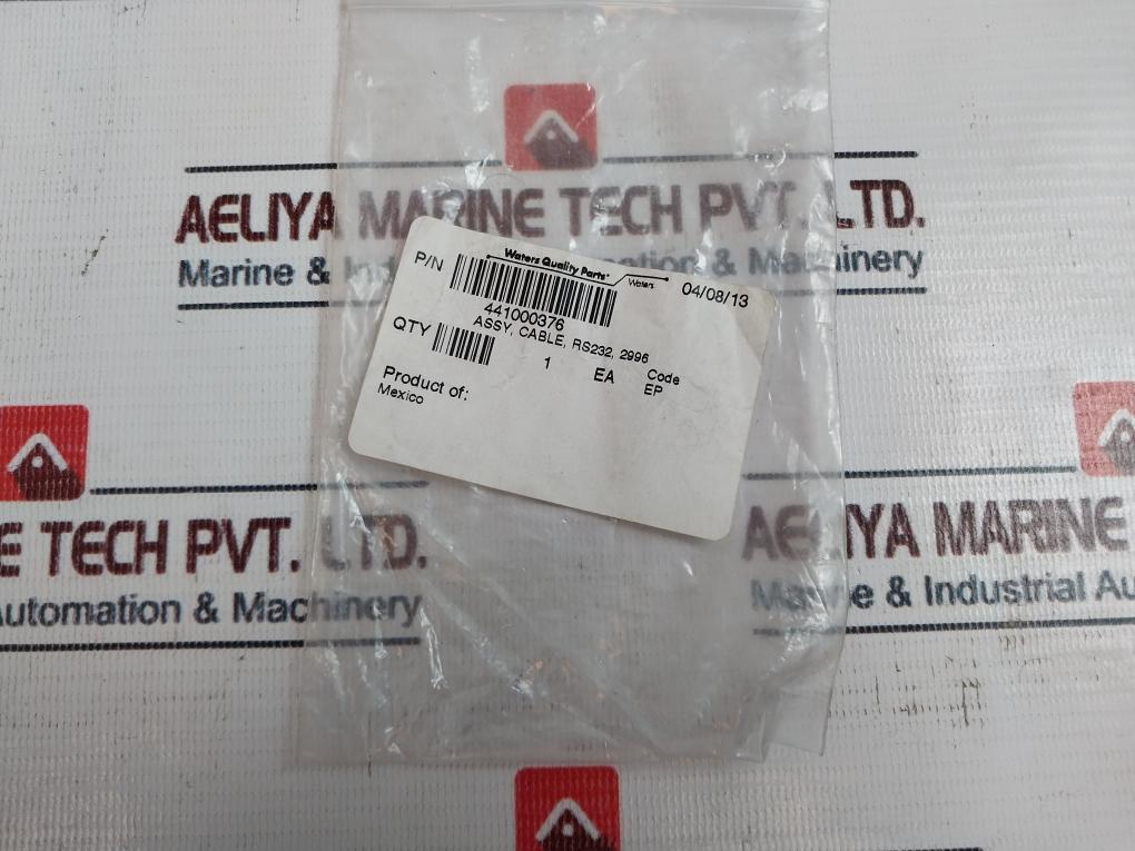 Waters 441000376 Assy Cable Rs232,2996