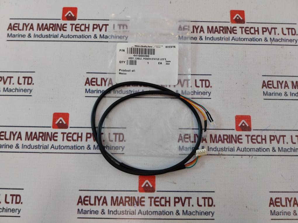 Waters 441000490 Power-status Led’s Cable Assy Rev: H Atx 03/16