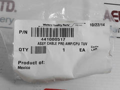 Waters 441000517 Pre-amp/Cpu Tuv Cable Assy