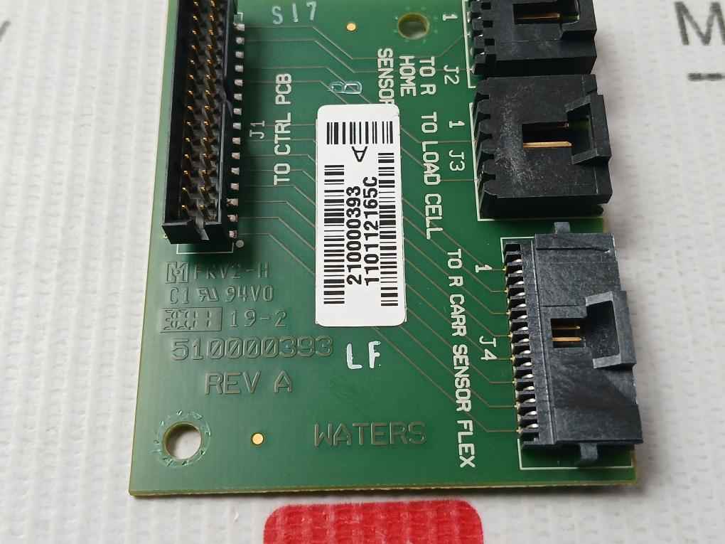 Waters 510000393 Uplc Sample Manager Connector Pcb 94v0 Rev A