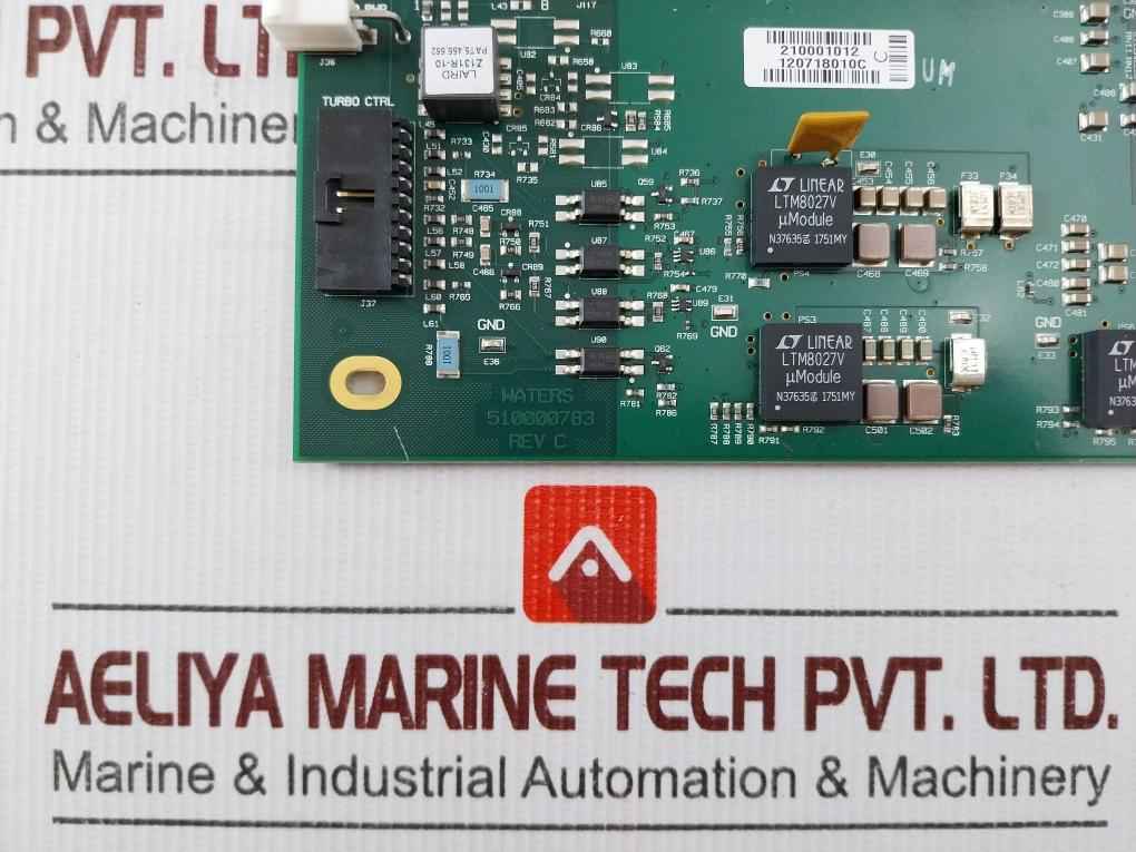 Waters 510000783 Mother Board Rev C 34099-0000-92-2
