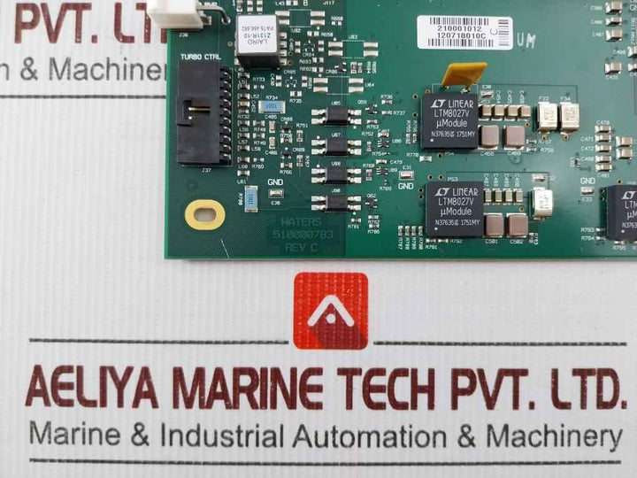 Waters 510000783 Mother Board Rev C 34099-0000-92-2