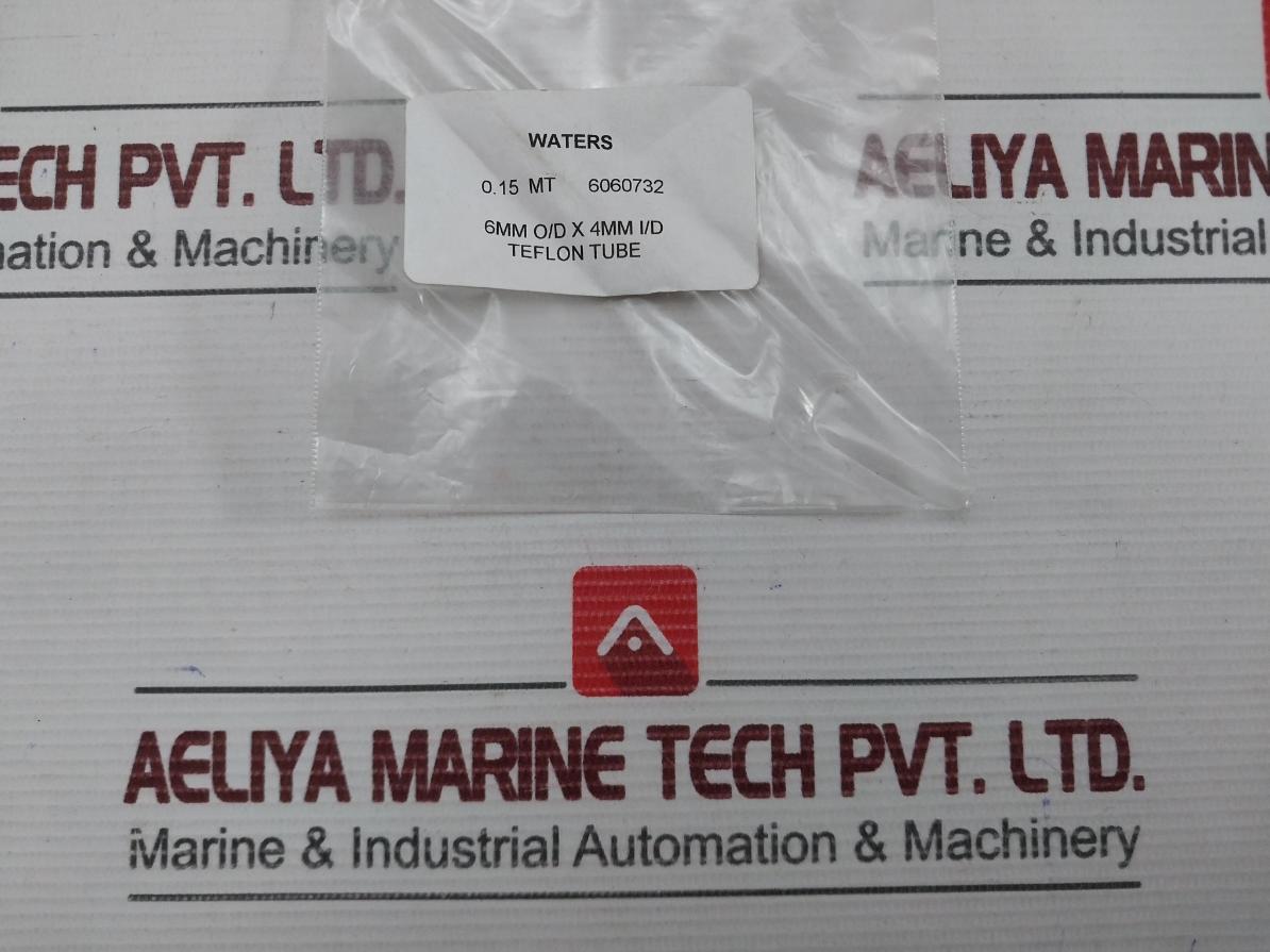 Lot Of 2X Teflon Tube 6Mm O/D X 4Mm I/D Waters 6060732
