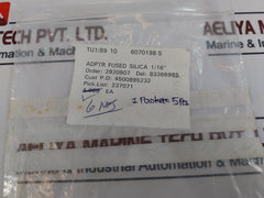 Waters 6070198-s Adptr Fused Silica 1/16” Valco 2920807