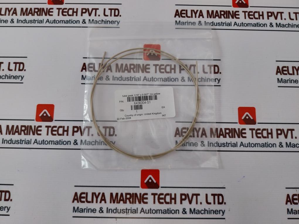 Waters 6436004-s1 Yellow Tube Peek 1/16”X 0.007” 1M