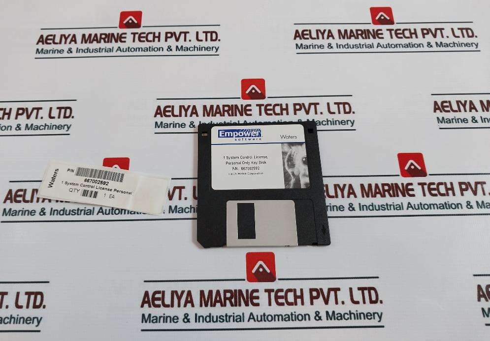 Waters 667002592 System Control License Key Disk