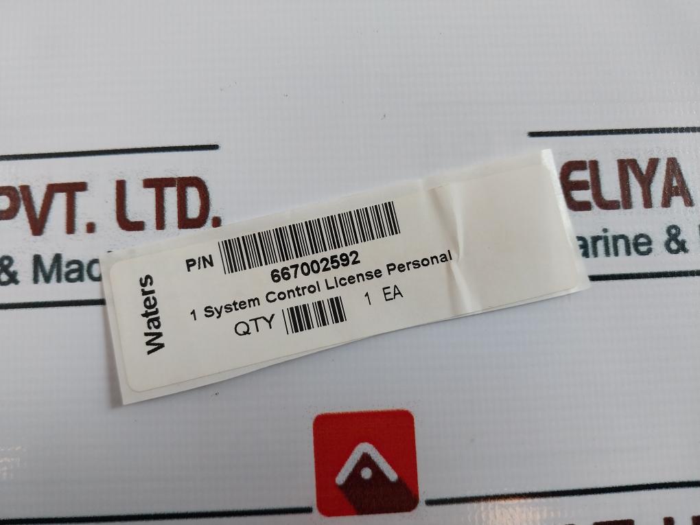 Waters 667002592 System Control License Key Disk