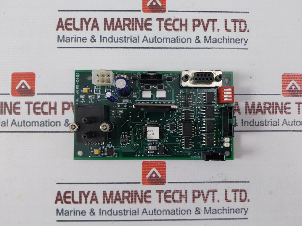 Waters 7000-0244 Qspi Degasser Control Board 5512-5007 Rev: A 725000459 94V