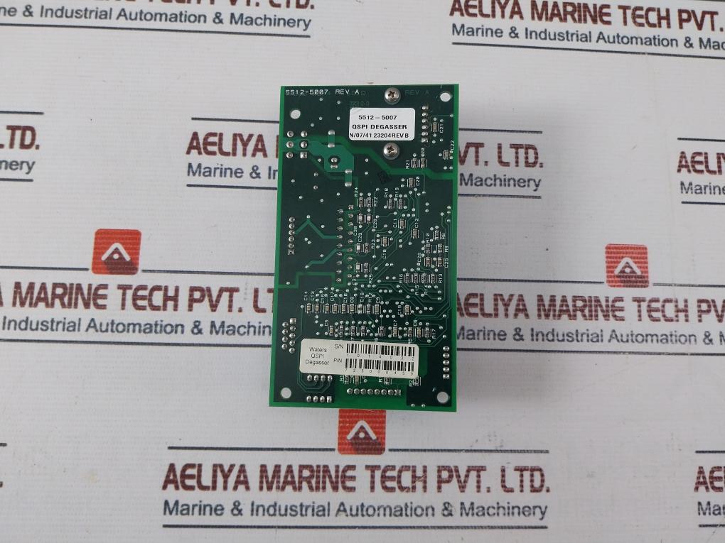 Waters 7000-0244 Qspi Degasser Control Board 5512-5007 Rev: A 725000459 94V