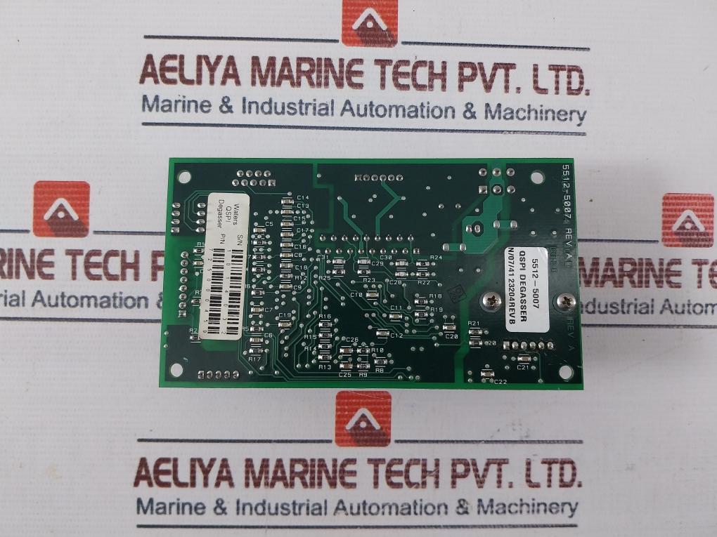 Waters 7000-0244 Qspi Degasser Control Board 5512-5007 Rev: A 725000459 94V
