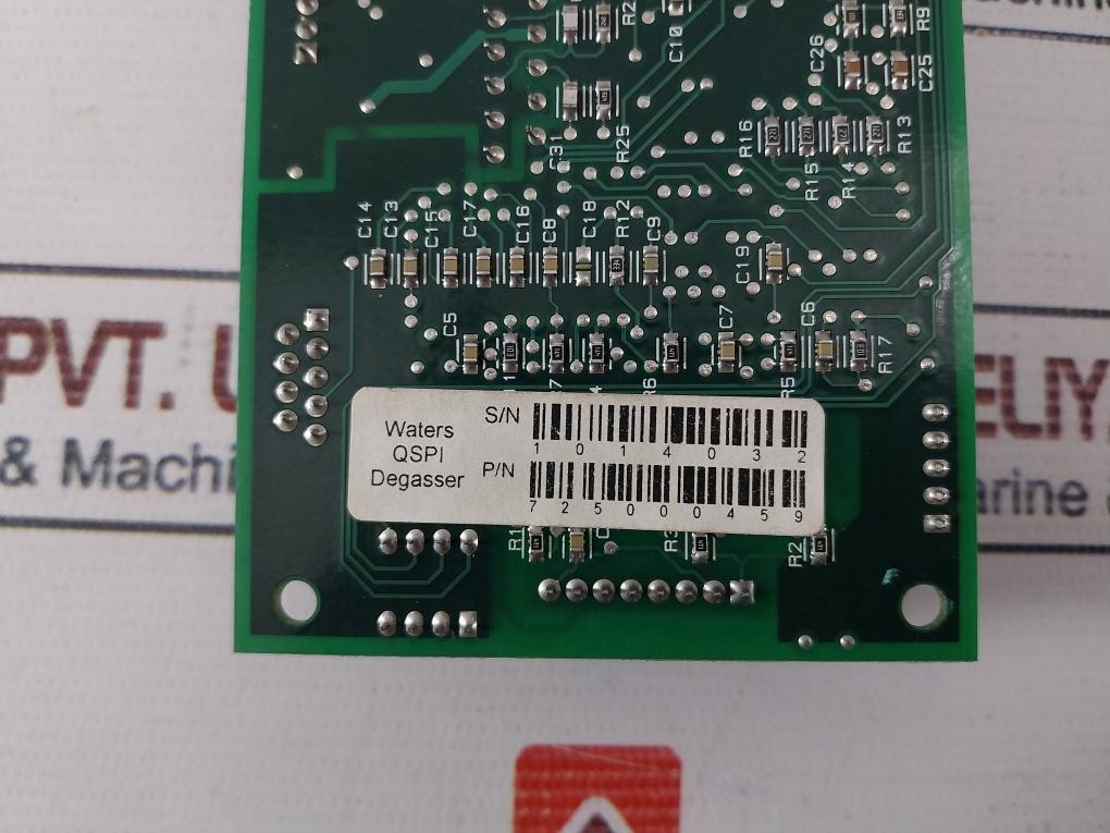 Waters 7000-0244 Qspi Degasser Control Board 5512-5007 Rev: A 725000459 94V