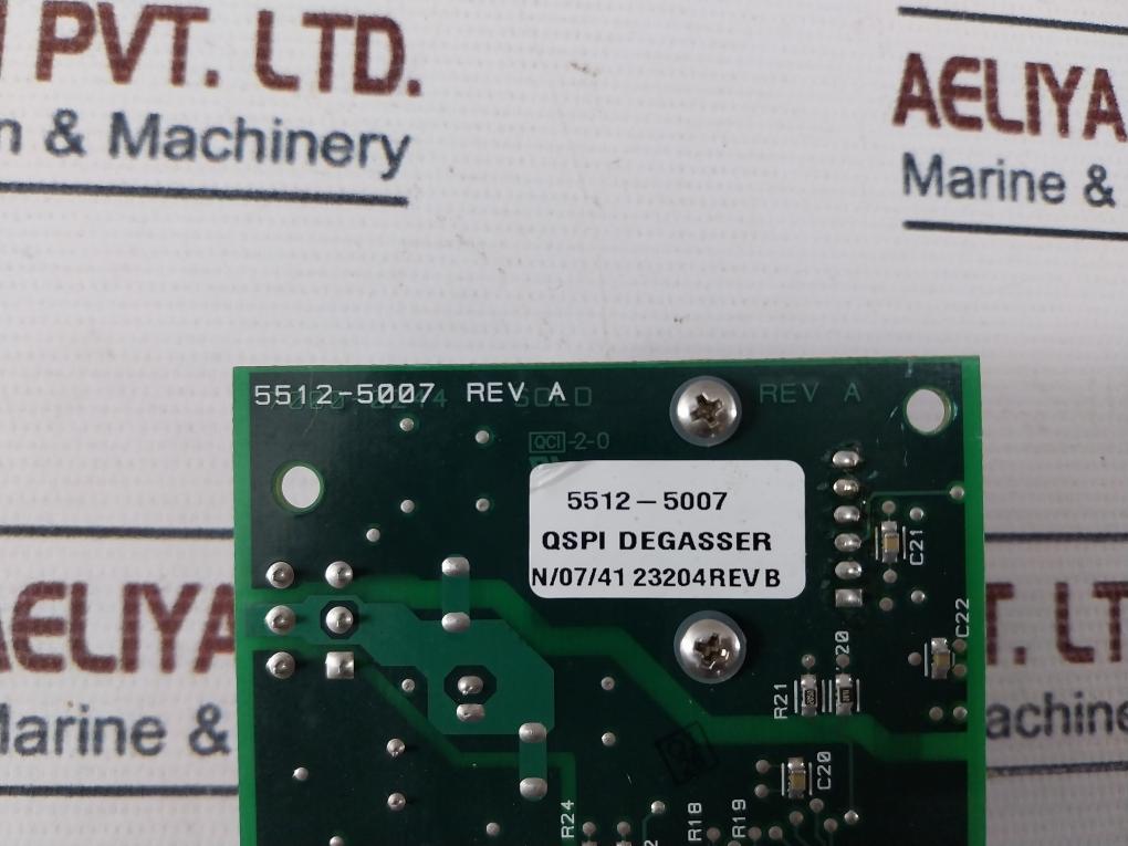 Waters 7000-0244 Qspi Degasser Control Board 5512-5007 Rev: A 725000459 94V