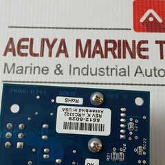 Waters 7000-0244 Qspi Degasser Control Board Rev B E251497